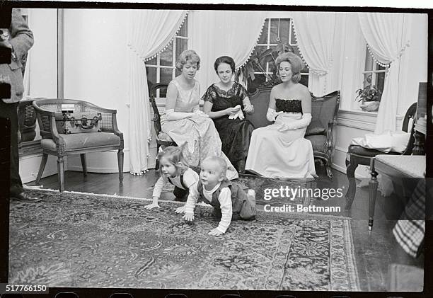 Mrs. Edward M. Kennedy, , wife of the Senator from Massachusetts; Mrs. Stewart Udall, , wife of the Interior Secretary; and Mrs. Eugene McCarthy,...