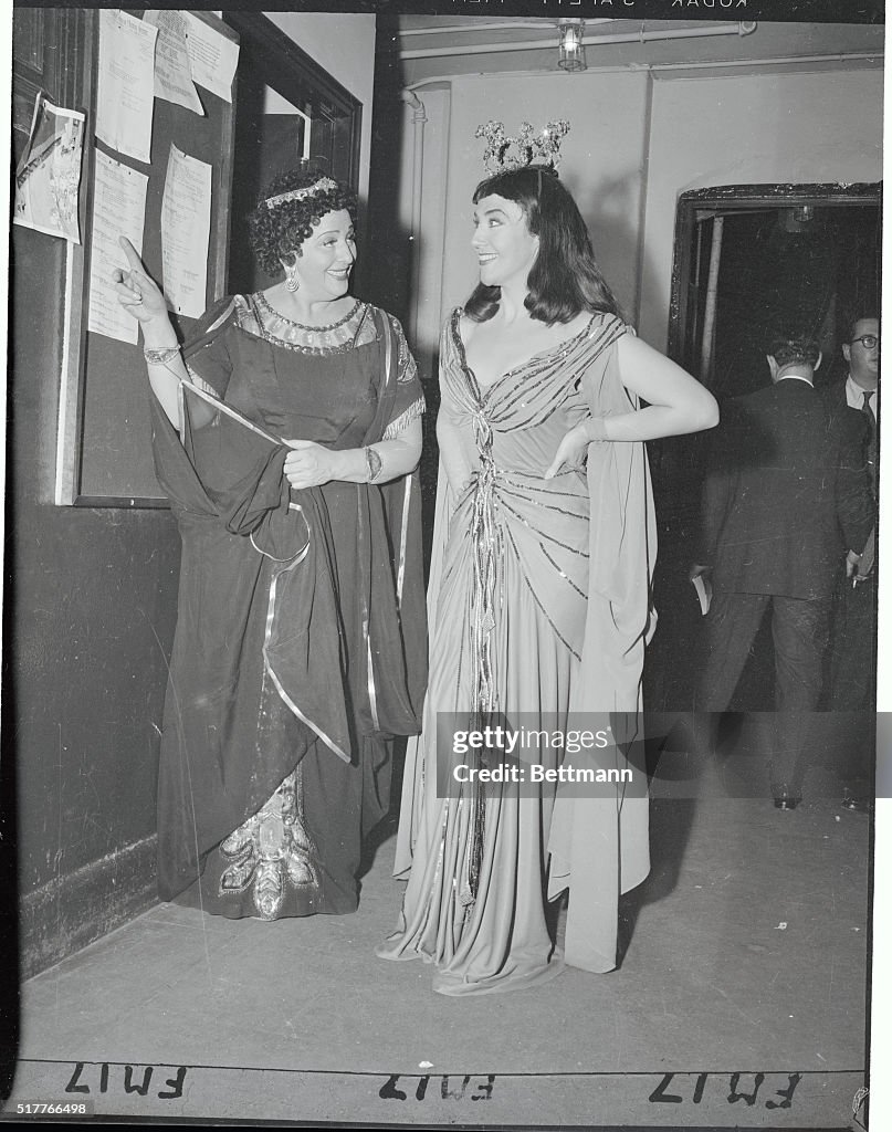 Blanche Thebom Speaking With Zinka Milanov