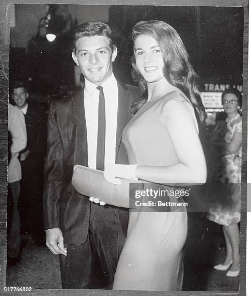 Singing star Frankie Avalon and Ann-Margret, 20th Century-Fox starlet.