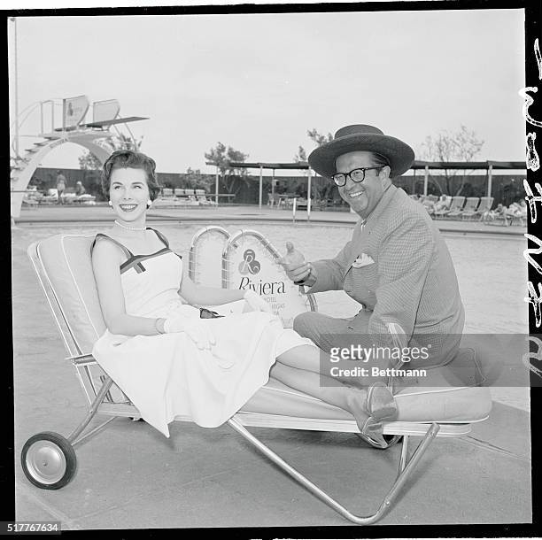 Rumors were circulating in Las Vegas today that Phil Silvers and Evelyn Patrick, New York model, will be married before Silvers finishes his...
