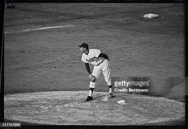 Dodgers Sandy Koufax set a new National League record for strikeouts by a lefthander 9/15 while the Dodgers beat the Milwaukee Braves, 11-2. Koufax...
