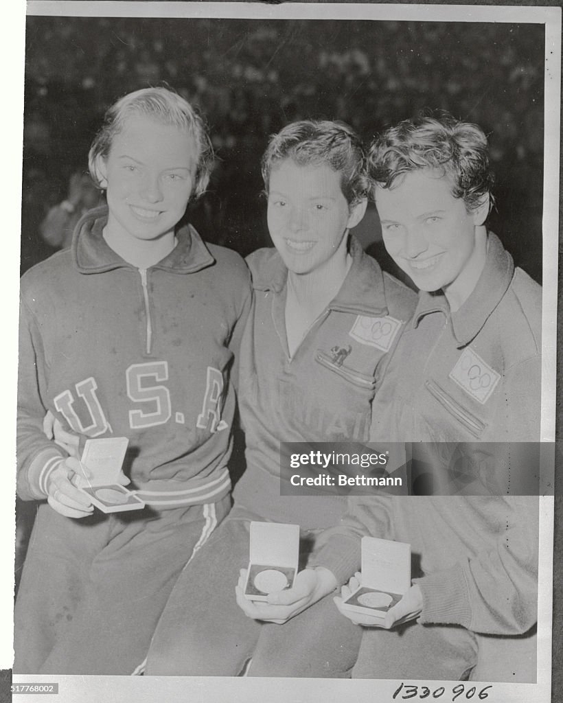 Women's 100 Meter Backstroke Medalists