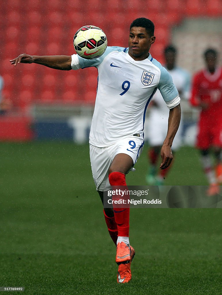 England U20 v Canada U20 - International Match