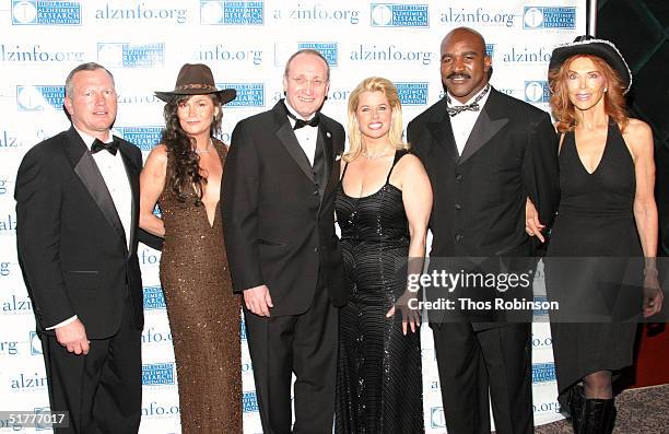 Cashman & Wakefield Representative Tony Marano, Mary Asta, Cashman & Wakefield Representative Bruce Mosler, Fox News Anchor Rita Cosby, Boxer Evander...