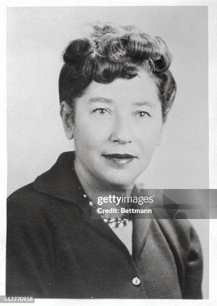 Professor Mildred Cohn of the University of Pennsylvania, winner of the American Chemichal Society's 1963 Garvan Medal for "distinguished service to...