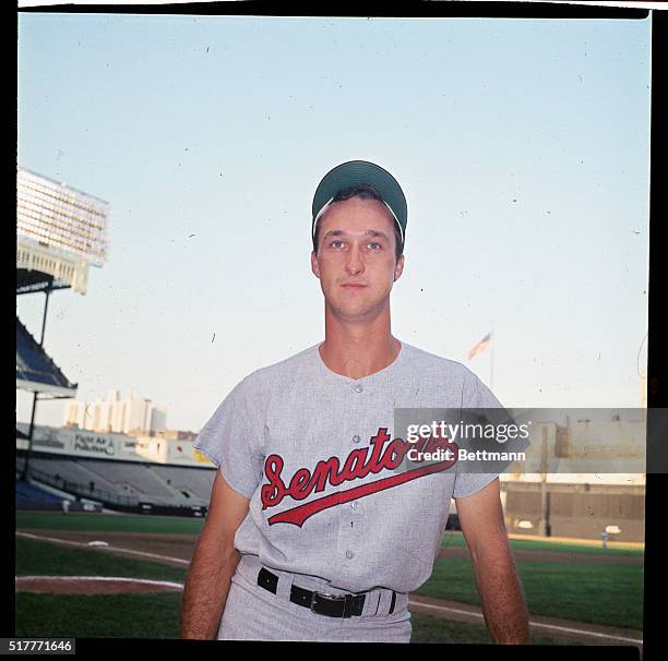 New York, NY: Closeups of Ed Brinkman, Washington Senators infielder.