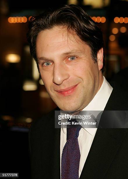 Screenwriter Patrick Marber arrives to the premiere of Columbia Pictures' "Closer" on November 22, 2004 at the Mann Village, in Los Angeles,...
