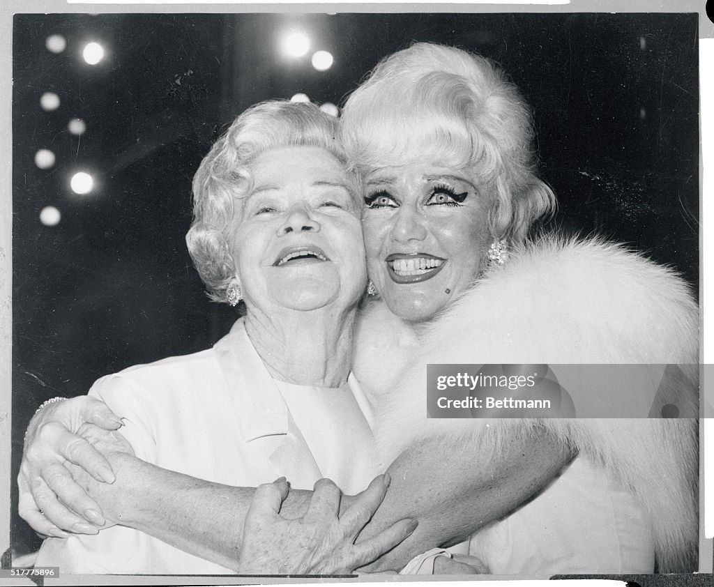 Portrait of Ginger Rogers with Her Mother Lela