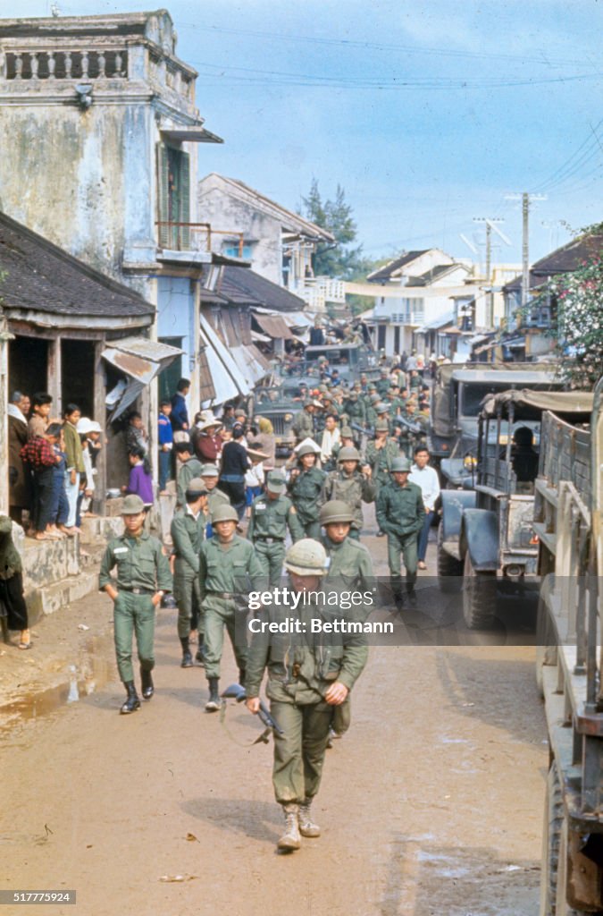 South Vietnamese Being Evacuated