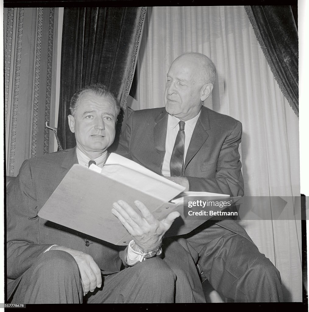 Lister Hill with George A. Smathers