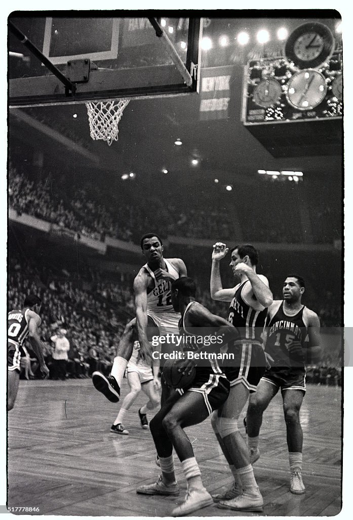 Oscar Robertson in Basketball Action