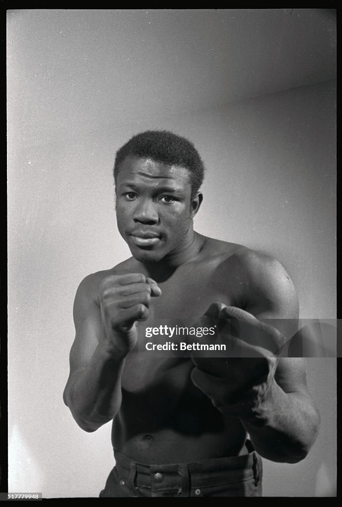 Emile Griffith in Fighting Pose