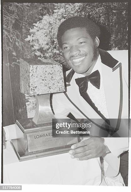 Houston: Larey Selmon, University of Oklahoma Defensive Tackle, received the Lombardi Award, 1/22, as the Outstanding College Lineman of 1976. The...