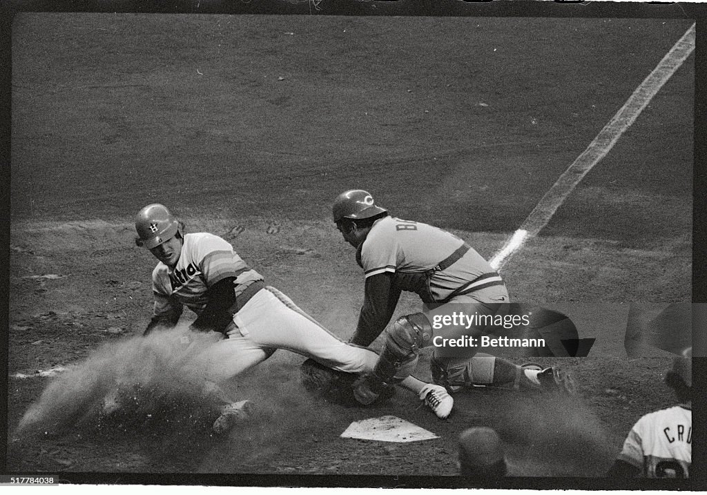 Rob Andrews Sliding Into Home Plate