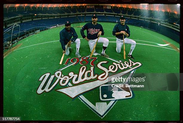 Minnesota Twins' starting rotation for the World Series, Frank Viola , Bert Blyleven and Les Straker , who will pitch games 1 and 3 respectively,...