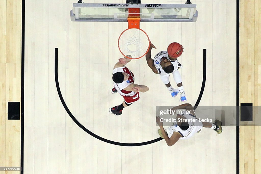 NCAA Basketball Tournament - East Regional - Wisconsin v Notre Dame
