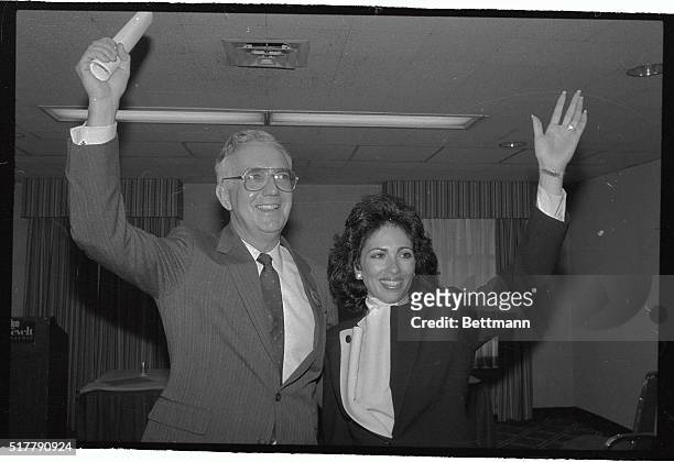 Republican candidate for Govenor of NY Andrew O'Rourke introduces his running mate Lt. Gov. Jeanine Pirro at a press conference at the Hotel...