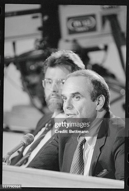 Philadelphia, Pennsylvania. Backed by deputy district attorney Eric Hansen Philadelphia district Edward Rendall testifies before the Special...