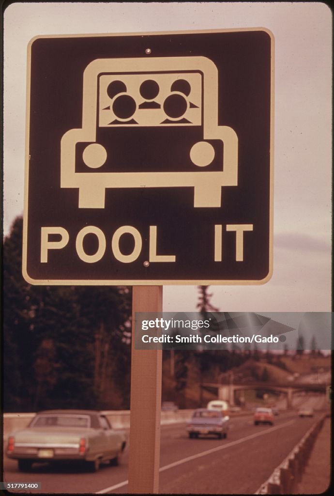 Pool It Sign North Of Vancouver