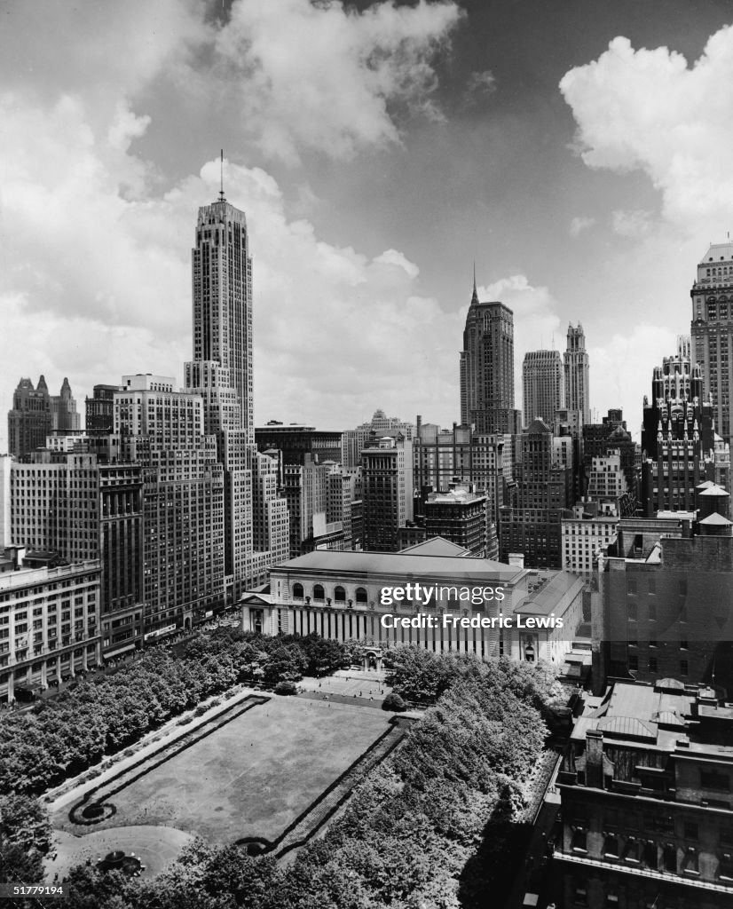View Over Bryant Park