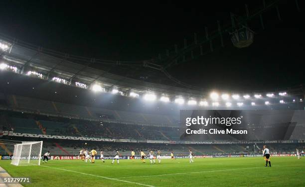General view during the UEFA Champions League Group C match between Juventus and Ajax at the Stadio Delle Alpi on November 23, 2004 in Turin, Italy.