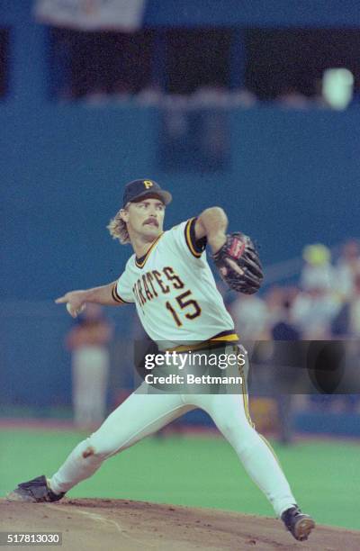 Pittsburgh: Pirates' Doug Drabek, a Cy Young certainty, stops the Reds in game of the NLCS to send the series back to Cincinnati with the Reds...