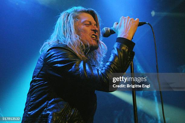 Wes Scantlin of Puddle of Mudd performs at O2 Academy Islington on March 27, 2016 in London, England.