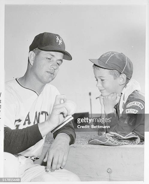 "Crashing" the Majors at an Early Age. Phoenix, Arizona: Small fry had a field day at the Giants' training camp in Phoenix where they were shown the...