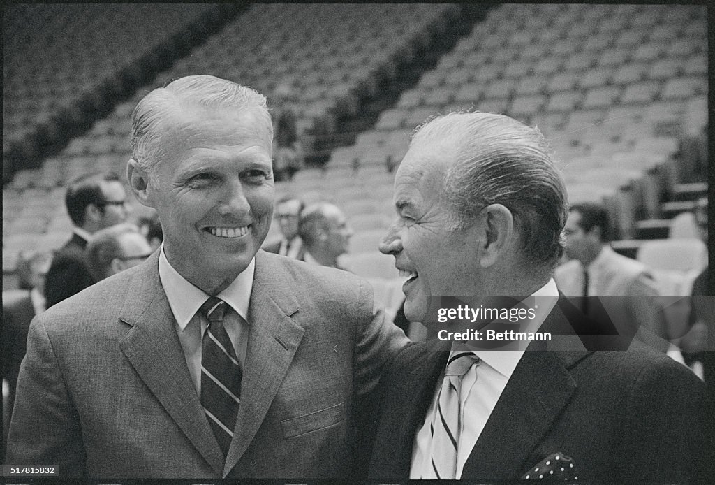 Joe Mullaney with Jack Kent Cooke