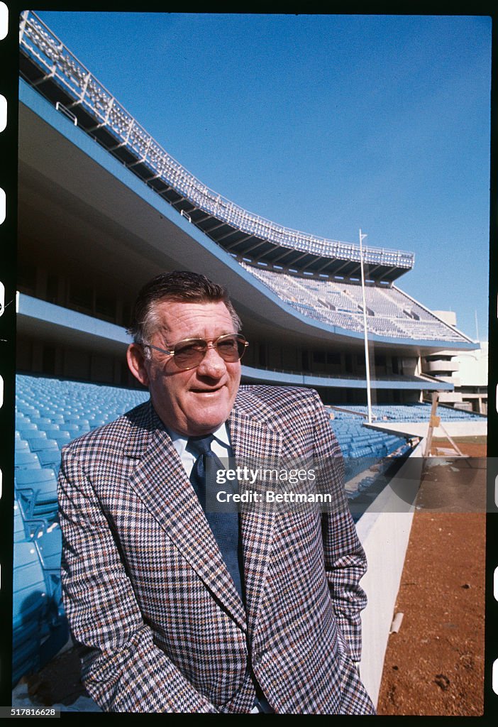 Bob Lemon Posing at Yankee Stadium