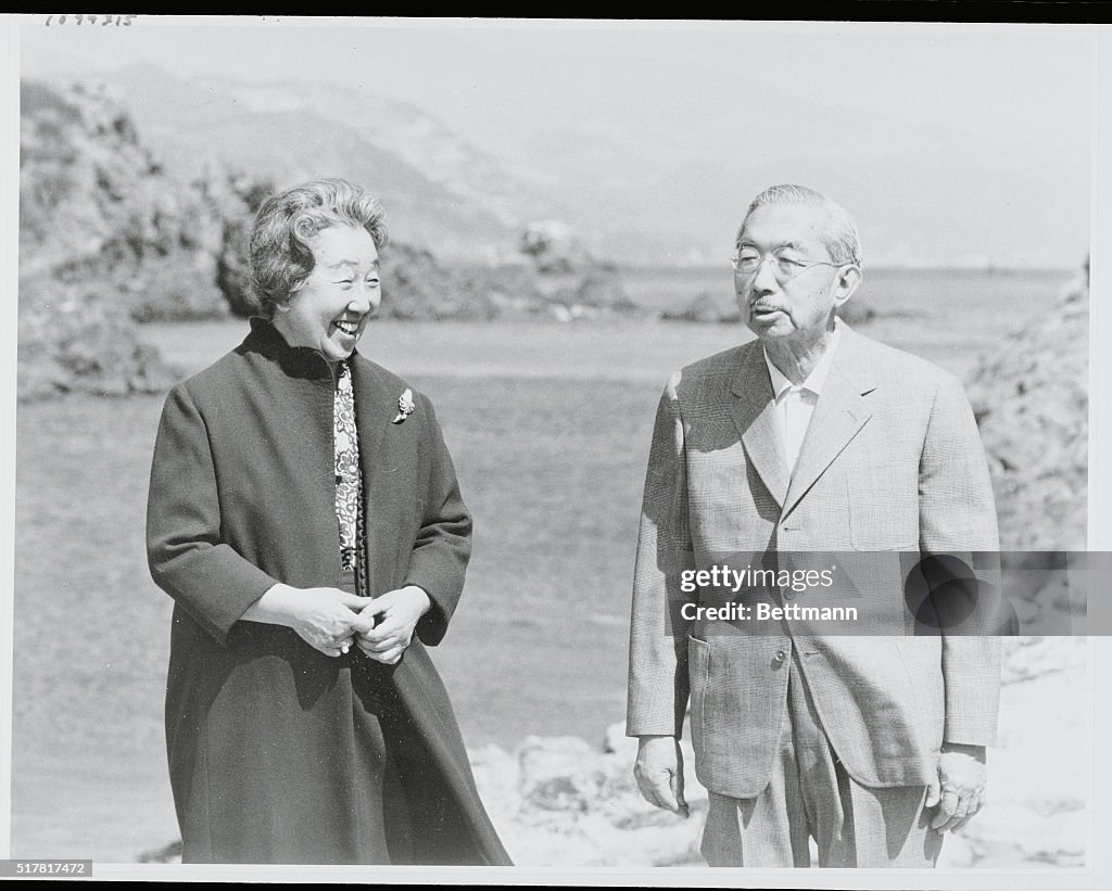 Emperor Hirohito and Empress Nagako