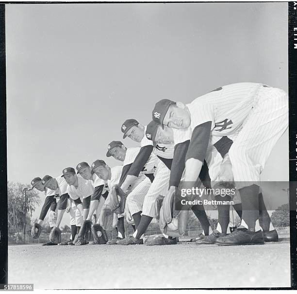 All these Yankees, enough to form an entire baseball team, are candidates for the shortstop position now held by one of them, the incomparable Phil...