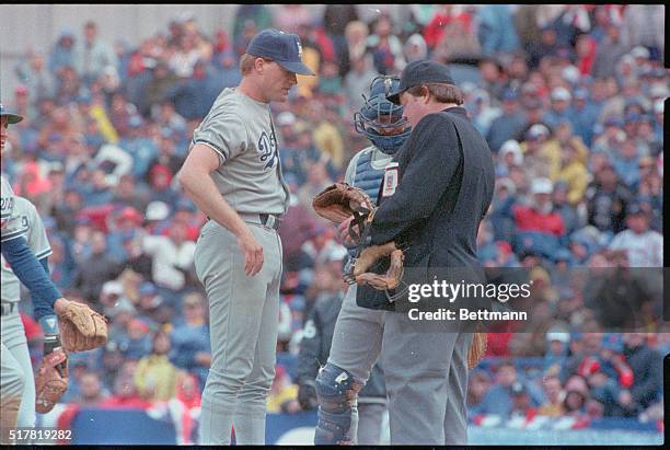 New York: Dodger pitcher Jay Howell was suspended for three days for having a foreign substance on his glove while pitching against the Mets in the...