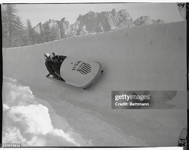 S two-man bobsled team of Arthur Tyler and Edgar Seymour in the 1956 Olympics, where they finished sixth.