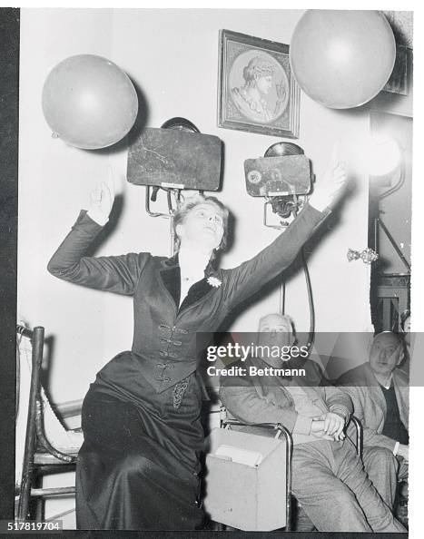 Ingrid Bergman Toying With Balloons Ingrid Bergman Toying With Balloons