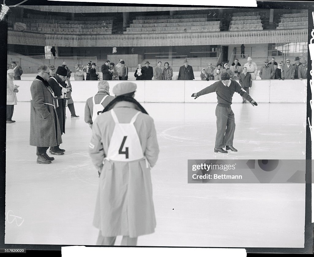 Ronald Robertson Performing in Skating Rink