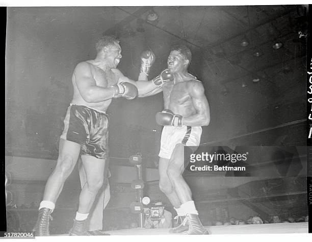 Light heavyweight champion of the world, Archie Moore, scored a unanimous ten round decision over Howard King of Reno last night in a non-title bout...