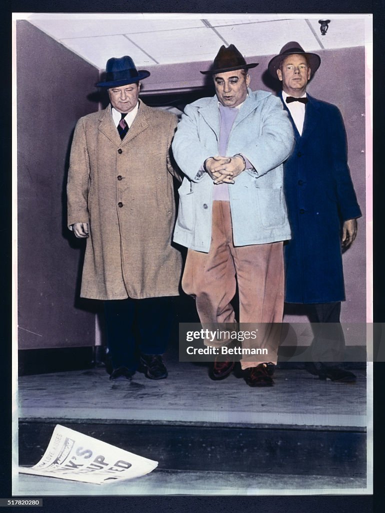 Anthony Pino Standing with FBI