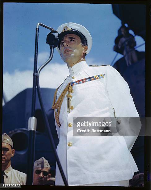Lord Louis Mountbatten, 1945.