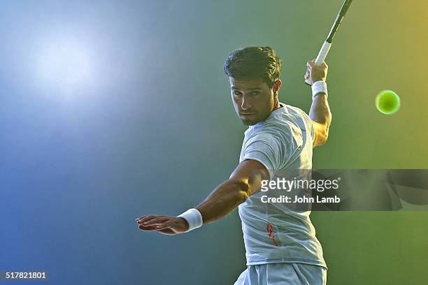 tennis forehand - professional sportsperson stock pictures, royalty-free photos & images