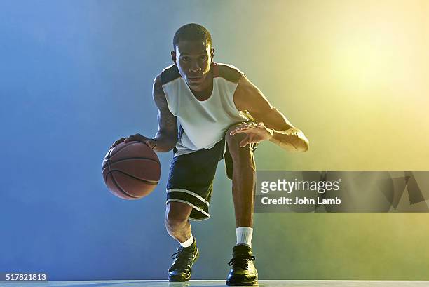 basketball skills - dribbling stock pictures, royalty-free photos & images