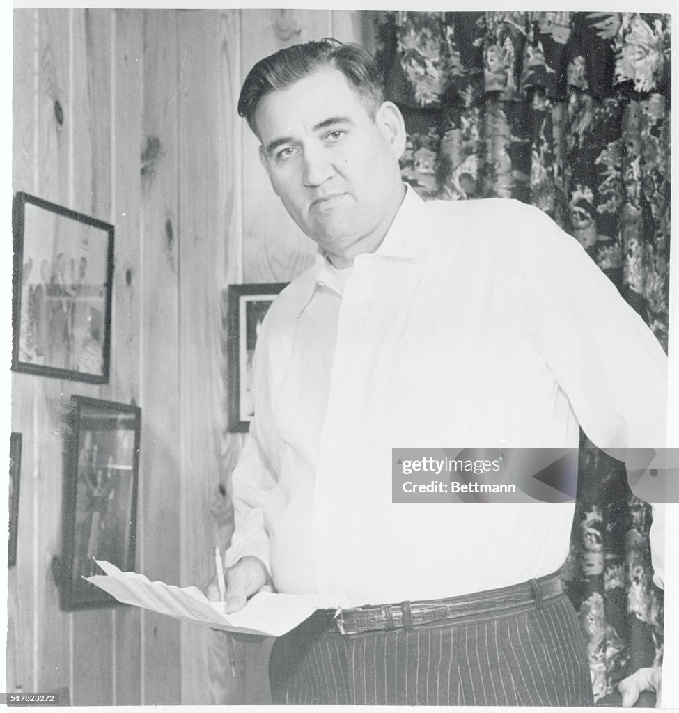 Portrait of Governor James E. Folsom