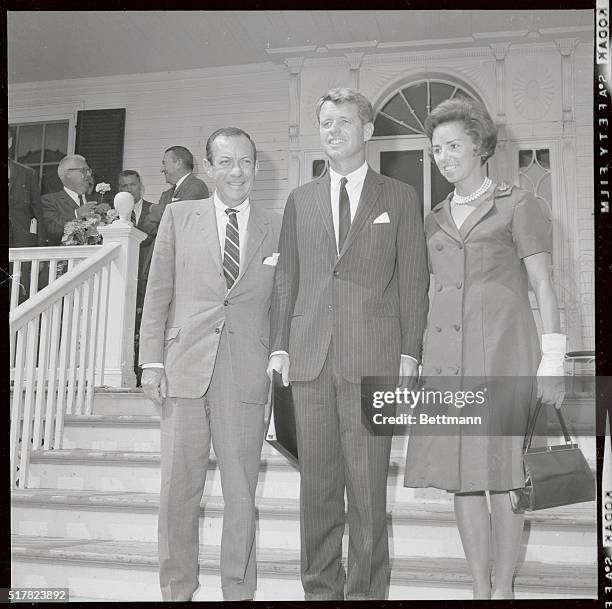 Attorney General Robert F. Kennedy formally announces that he is a candidate for the Democratic nomination for U.S. Senator from New York.