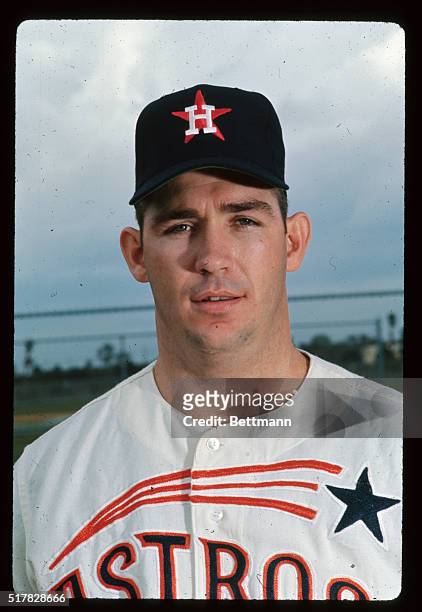 Houston Astros infielder Chuck Harrison.