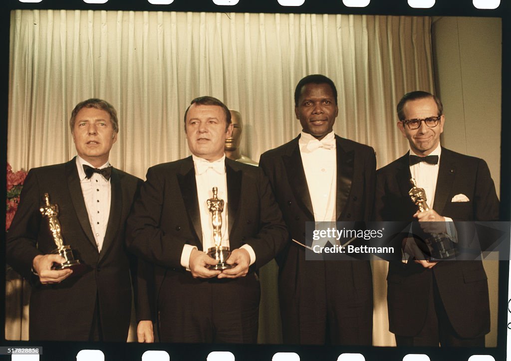 Rod Steiger and Sidney Poitier