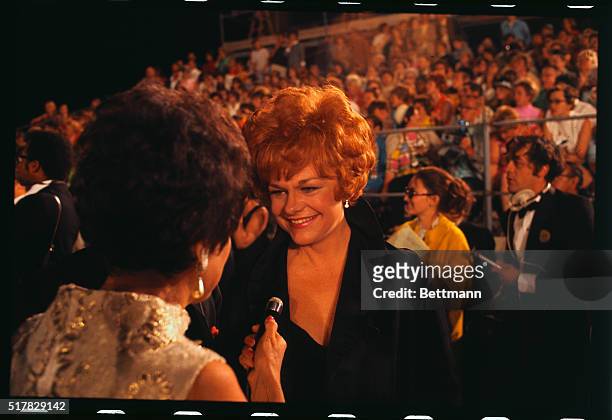 Estelle Parsons is shown here during the annual Academy Awards presentations.