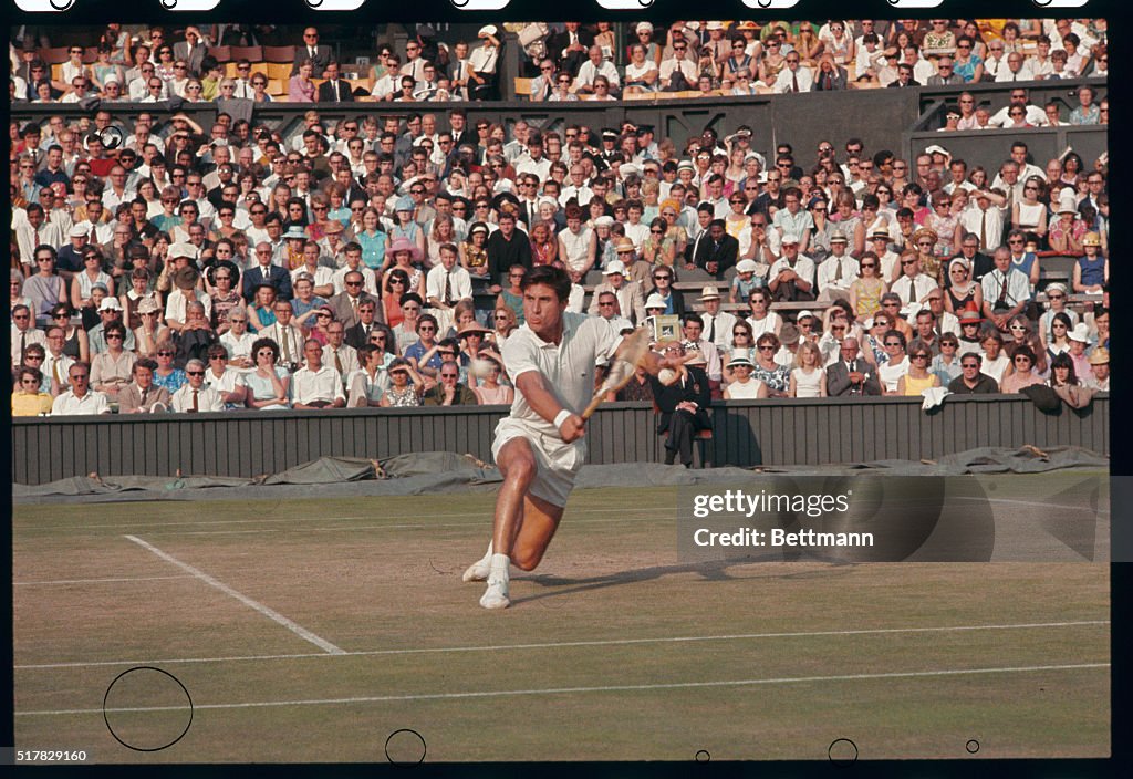 Thomas Koch Playing at Wimbledon