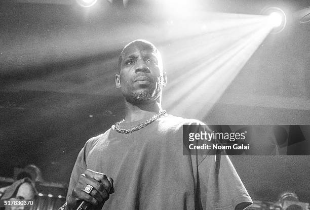 Rapper DMX performs in concert at B.B. King Blues Club & Grill on March 27, 2016 in New York City.