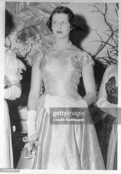 Pictured is Princess Alexandra who's touring Canada with her mother, the Duchess of Kent, as she attended a social event in Windsor. It has been...