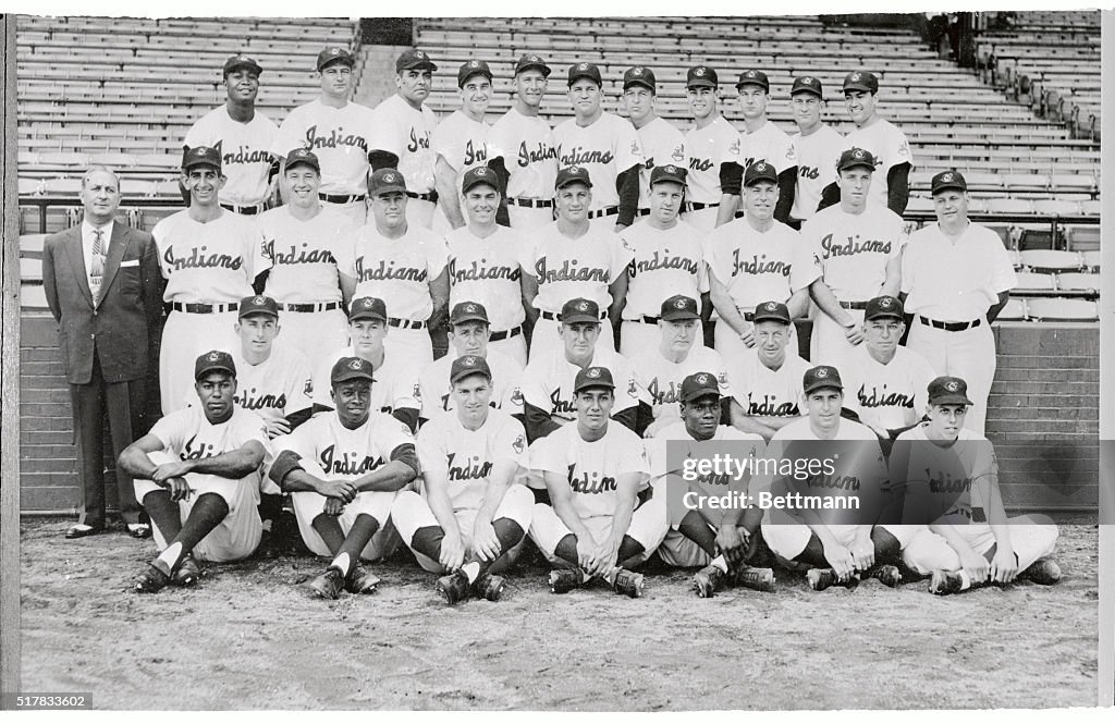 Cleveland Indians Team Photo